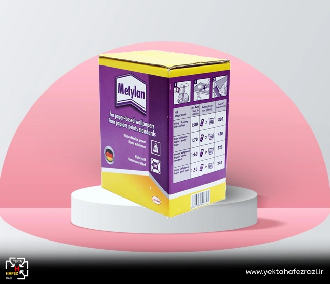 چسب کاغذ دیواری متیلان هنکل وزن 900 گرم
