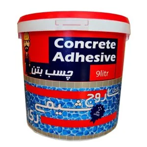 چسب بتن استحکامی ساروج شیمی ری 9 لیتری