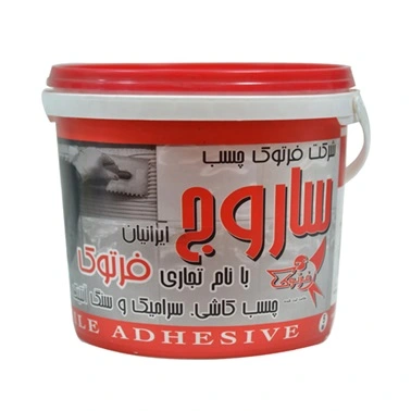 چسب کاشی 5 کیلویی ساروج شیمی الماس