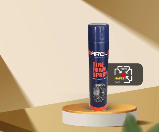 اسپری فوم لاستیک آرل مدل 2 حجم 750 میلی لیتر