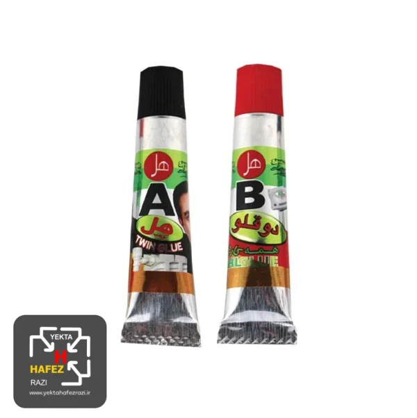 چسب هل دو قلو فولاد 14 گرمی