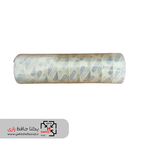 نوار چسب کریستال تحریری جکسون 36 یارد 18 میلی متر نوار چسب کریستال تحریری جکسون 36 یارد 18 میلی متر