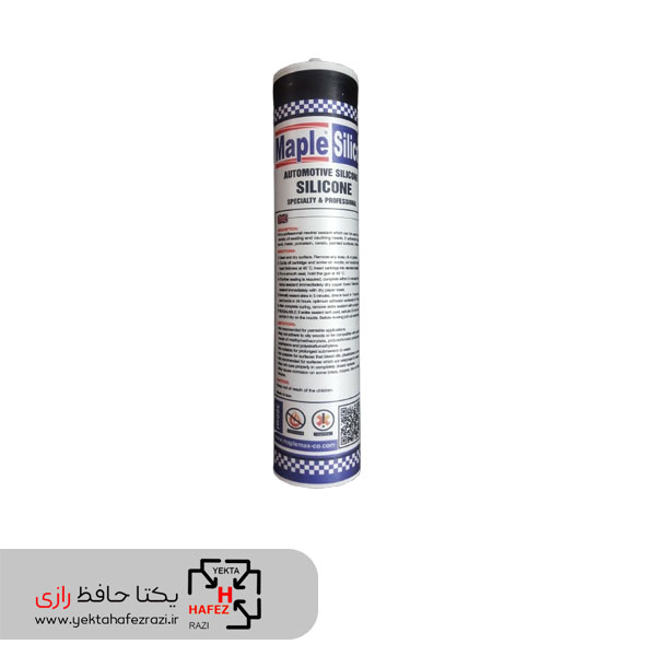 چسب سیلیکون کارتریج مخصوص شیشه اتومبیل Maple fix حجم 300 میلی لیتر