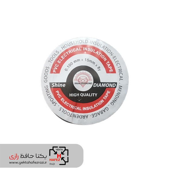 نوار چسب برق مشکی الماس دیاموند