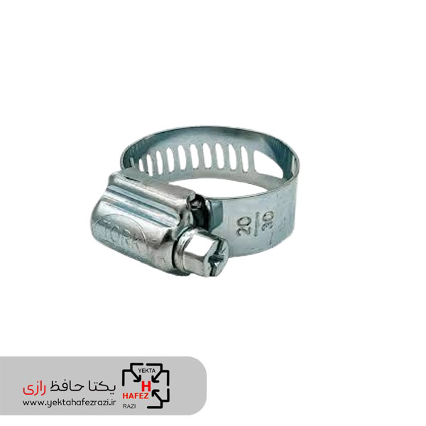 بست فلزی شیلنگ بیکو سایز 30-20