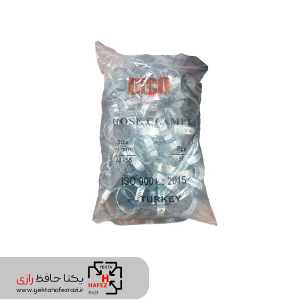 بست فلزی شیلنگ بیکو سایز 58-38