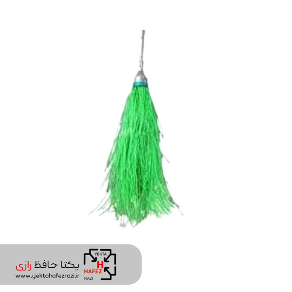 جارو شهرداری سبز بزرگ گیره دار