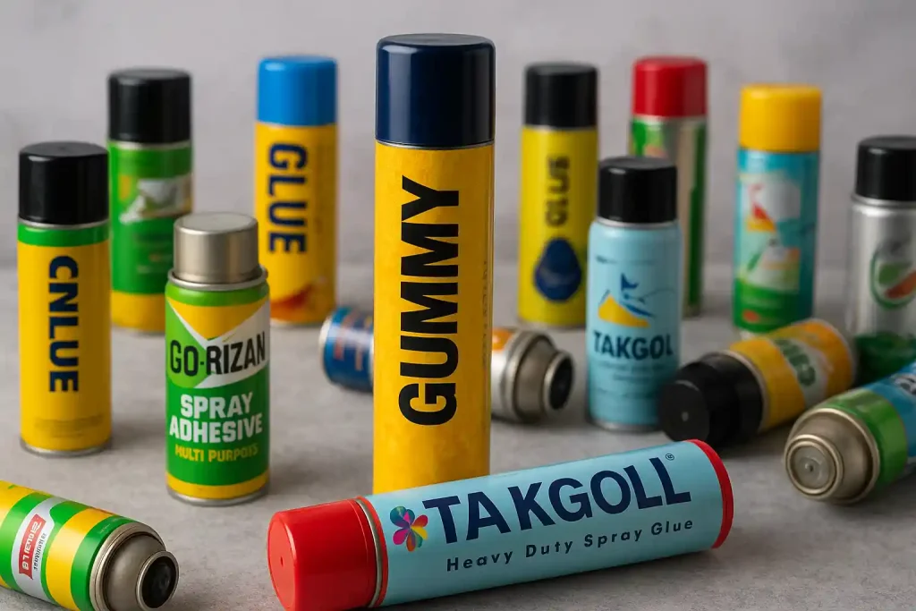 کاربردهای چسب اسپری
