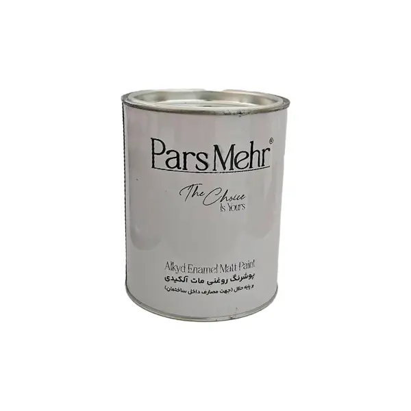 رنگ روغنی مات سفید پارس مهر