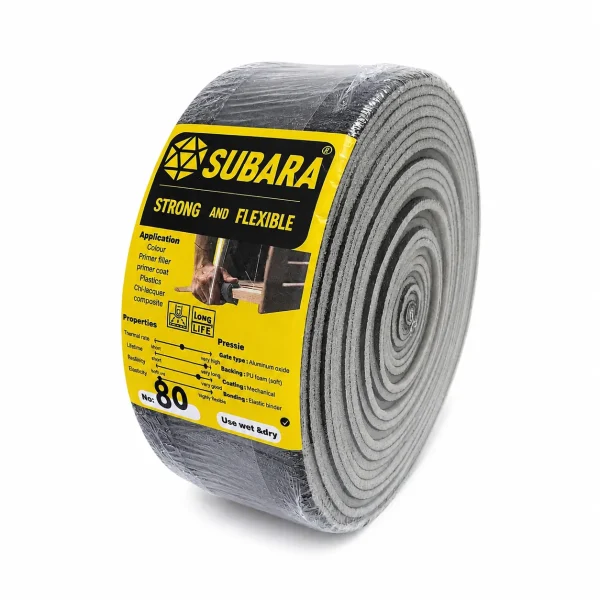 سنباده اسفنجی 80 رول 10 متری Subara